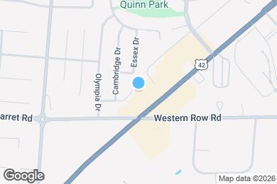 Map image of the property - 816 trustway ct