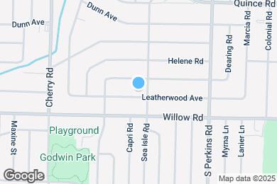 Map image of the property - 4516 Leatherwood Ave