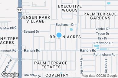 Map image of the property - 11103 Harding Dr