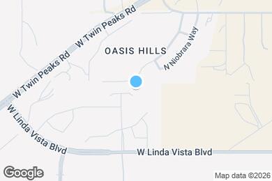Map image of the property - 6060 W Paseo Hilario