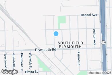 Map image of the property - 11682 Glastonbury Ave
