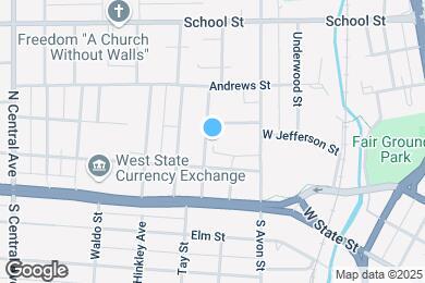 Map image of the property - 223 Oakwood Ave