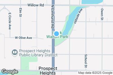 Map image of the property - 165 E North Ave