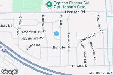 Map image of the property - 1151 Lombard Dr