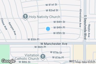 Map image of the property - 6527 W 85th St