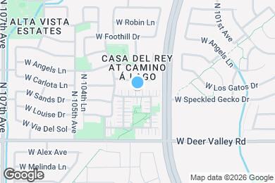 Map image of the property - 10324 W Sands Dr
