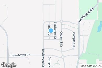Map image of the property - 2321 Bristol Dr
