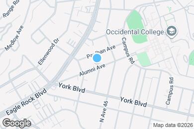 Map image of the property - 4543 1/2 Alumni Ave