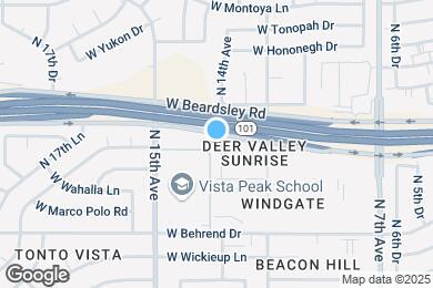 Map image of the property - 20046 N 14th Ave