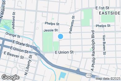 Map image of the property - 863 Ionia St