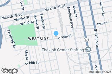 Map image of the property - 122 W 15th St