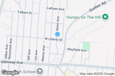 Map image of the property - 3780 W Liberty St