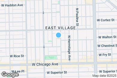 Map image of the property - 928 N Wood St