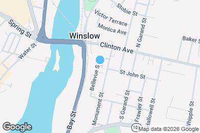 Map image of the property - 8 Bellevue St