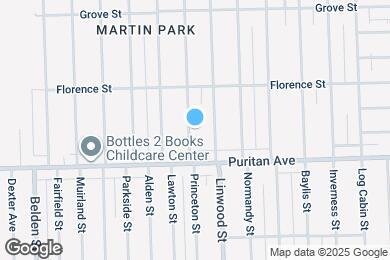 Map image of the property - 16166 Princeton St