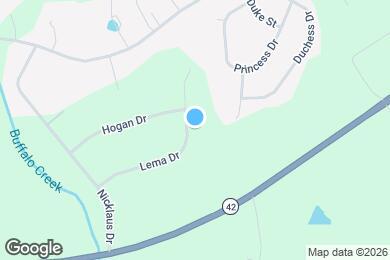 Map image of the property - 136 Lema Dr