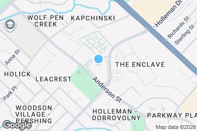 Map image of the property - Holleman Oaks