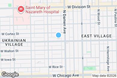 Map image of the property - 2022 W Augusta Blvd