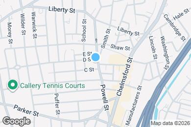 Map image of the property - 103 Powell St