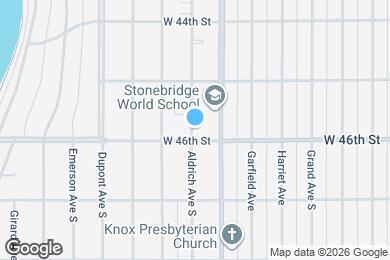 Map image of the property - 4551 Aldrich Ave S