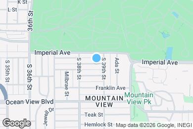 Map image of the property - 3873 Superba St