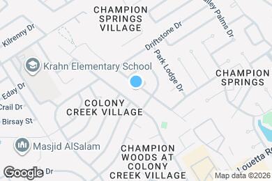 Map image of the property - 17219 Harmony Hill Dr