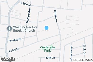 Map image of the property - 735 Bradley Dr