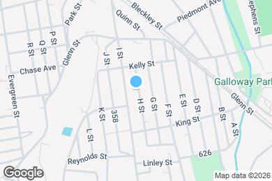 Map image of the property - 319 H St