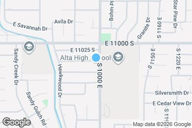 Map image of the property - 990 Diana Hills Way