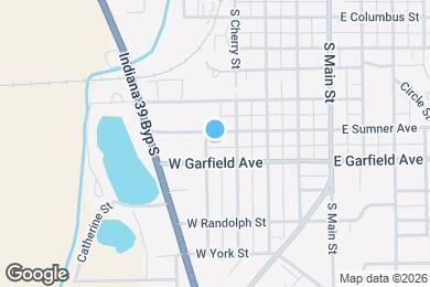 Map image of the property - 639 S Harriet St