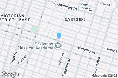 Map image of the property - 702 E Henry St