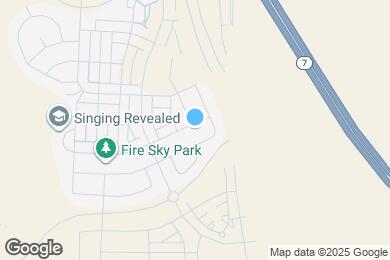 Map image of the property - 587 W Fire Sky Dr