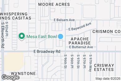 Map image of the property - 327 S Travis