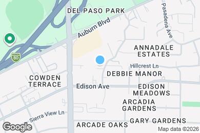 Map image of the property - Sundance Garden Apts