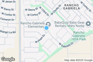 Map image of the property - 11311 N 153rd Dr