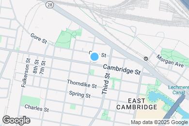 Map image of the property - 313 Cambridge St