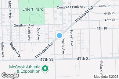 Map image of the property - 8905 Plainfield Rd