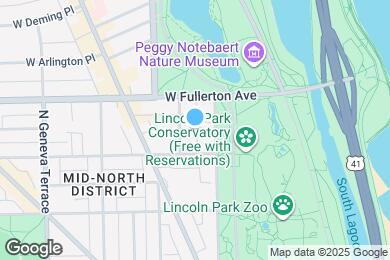 Map image of the property - 2325 N Commonwealth Ave