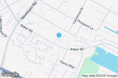 Map image of the property - 5512 Moravian Dr.