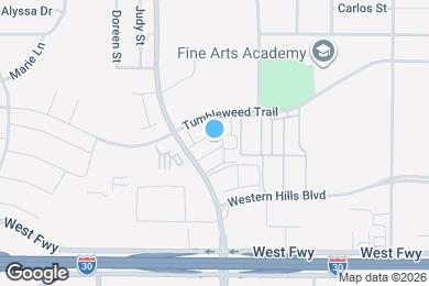 Map image of the property - 1823 S Las Vegas Trail