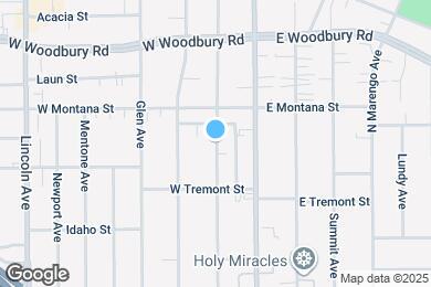 Map image of the property - 1973 El Sereno Ave