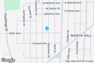 Map image of the property - 804 Aberdeen St