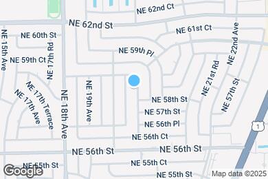 Map image of the property - 5807 NE 21st Ave