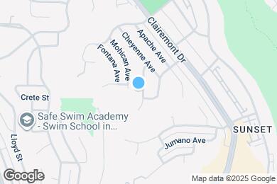 Map image of the property - 3210 Geronimo Ave
