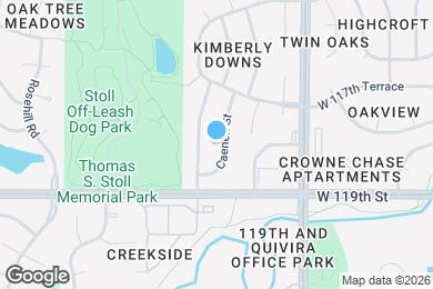 Map image of the property - 11800 Caenen St