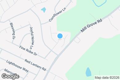 Map image of the property - 2104 Gold Nugget Dr