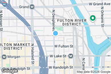 Map image of the property - 335 N Desplaines St