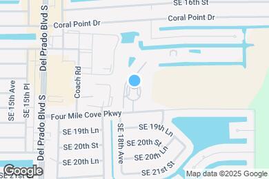 Map image of the property - Coral Cove Condominiums