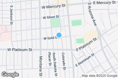 Map image of the property - 501 S Colorado St