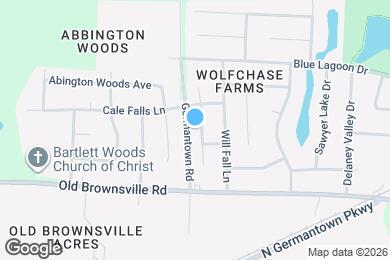 Map image of the property - 5053 Winberry St